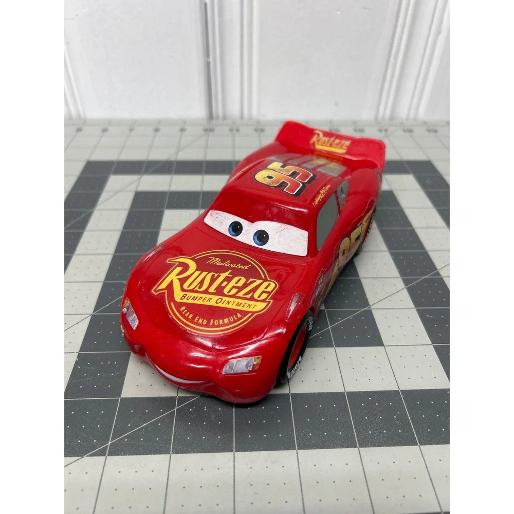 Disney Pixar Cars Lightning McQueen Shake N Go Red Rust-eze 95 Race Non-working